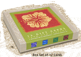 Box set of 12 Gift Cards